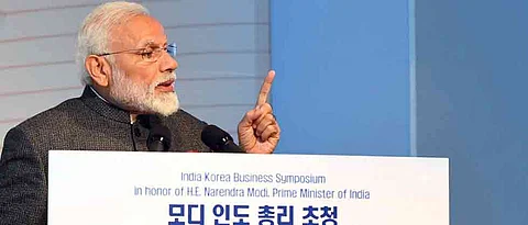 PM Modi says Indian economy based on sound fundamentals, will soon reach USD 5 trn