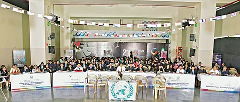 Global Indian International School, Chinchwad hosts MUN conference
