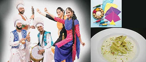 Savouries and sweets for Sankranti