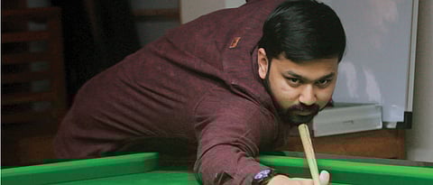 Nimish holds nerves to move on