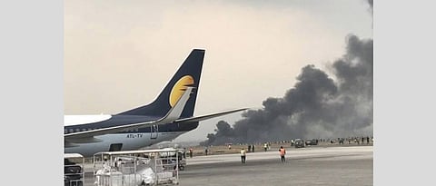 Plane with 71 on board crashes at Kathmandu airport