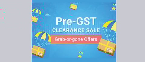 Avail huge discounts on select goods on GST eve