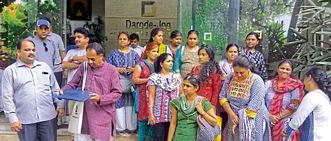 Society residents wait for approach road for five years