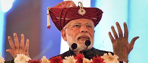 Those stopped from looting public money are forming 'mahagathbandhan': PM