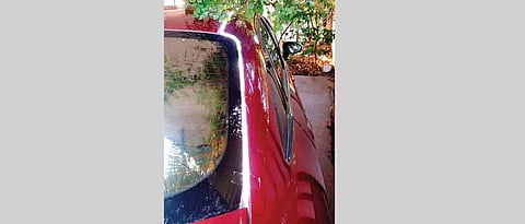 Duo gets patent for vehicle indicator