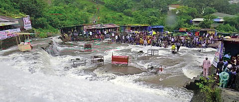 Tourists disappointed as Bhushi dam is off limits