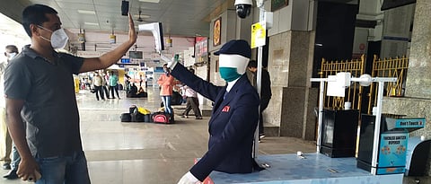 Pune RPF launch Robotic Captain Arjun to screen passengers