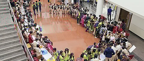 Science model exhibition Jigyasa being held at IISER