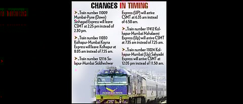 Railways changes train timetable from July 1