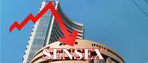 Sensex crashes 700 points in late-afternoon trade; Nifty below 11,000