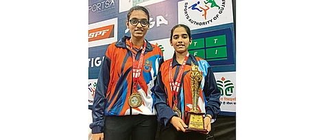 Shreya, Shrushti win gold, silver in U-19 category