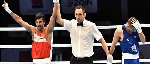 Pune: Army Sports Institute pugilist Sub Manish Kaushik awarded 'ARJUNA AWARD'