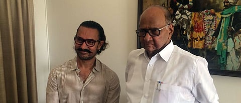 Aamir Khan meets Sharad Pawar