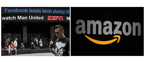 Facebook plunge puts Amazon investors on guard