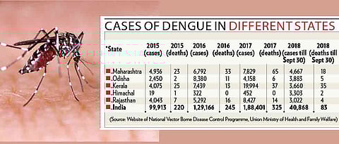 State tops in dengue cases in country