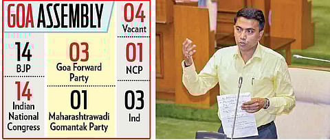 Will the Goa government complete its 5-yr term?