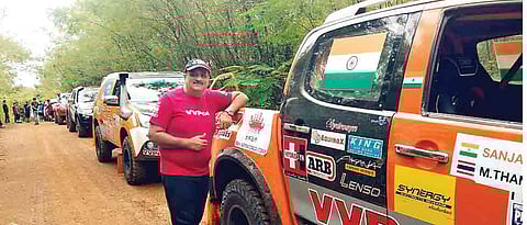 Takale awaits course through the bridge on River Kwai