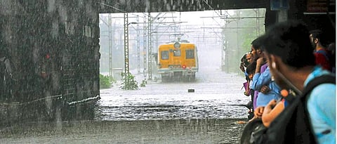 Three trains cancelled today due to railway track flooding in Mumbai