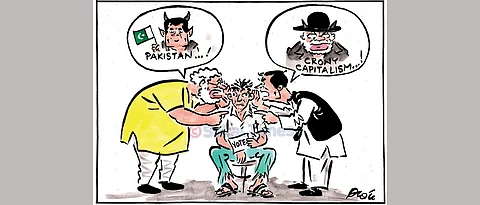 The idiosyncrasies of a high pitch poll campaign in the ‘slog-overs’!