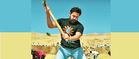 Aamir Khan encourages people to do ‘shramdaan’ for Paani Foundation