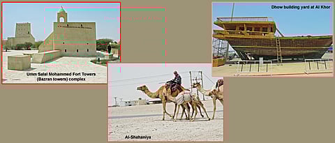 In the pre-oil Qatar