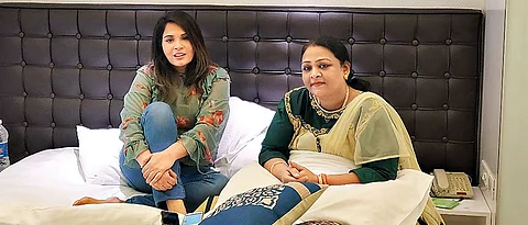 Richa Chadha meets the real Shakeela ahead of the film’s shoot