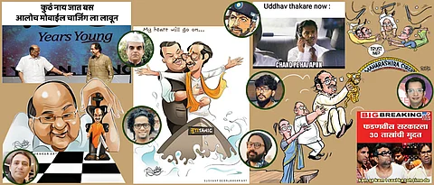 What political cartoonists, stand-up comedians have to say on the recent Maharashtra political crisis