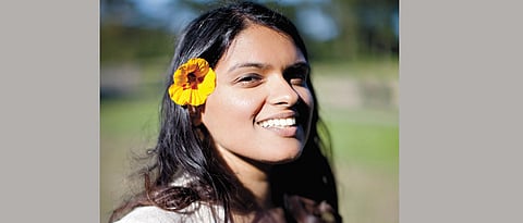 Opening a suitcase and revelling in a fantasy