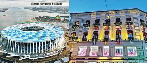 The end of the first stint in Moscow