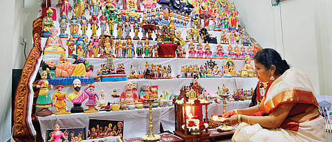 Keeping alive ‘Bommai Golu’, the unique tradition of displaying dolls
