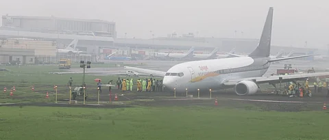 SpiceJet flight overshoots runway at Mumbai airport; none hurt