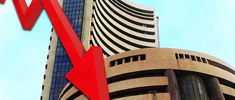 Sensex crashes over 1,000 pts on global sell-off