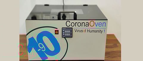 COVID-19: Start-up develops CoronaOven for sterilisation