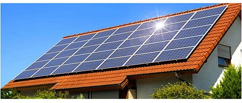 Solar rooftop pv system is a hit in Pradhikaran area
