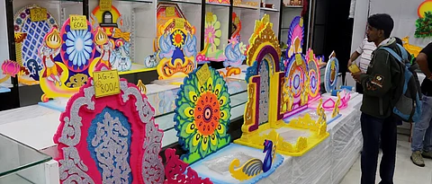 Puneites boycott Chinese goods, prefer 'Indian made' thermocol, decoration for Ganesh Festival