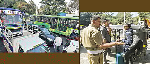 ST stand hit by traffic chaos, autorickshaws have a field day