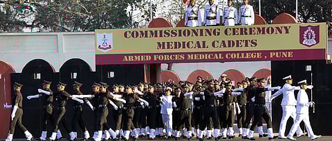 103 cadets commissioned into Armed Forces Medical Services