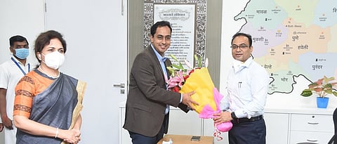 Pune: Dr Rajesh Deshmukh takes charge as the Pune District Collector