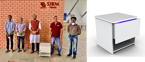 Pune: Students develops UV-sanitiser and air-purifier to sanitise accessories