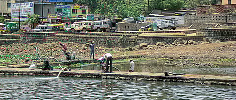 Activists successful in halting concreting of Krishna riverbank