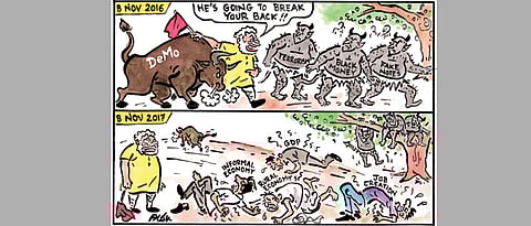 A decision that derailed India’s rural and unorganised sector