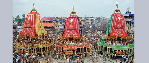 Lakhs of devotees attend Rath Yatra of Lord Jagannath at Puri