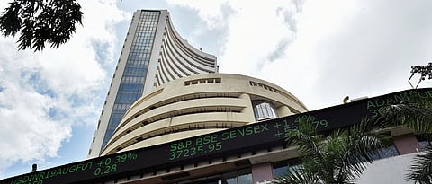 Sensex ends below 35k as COVID-19 cases rise