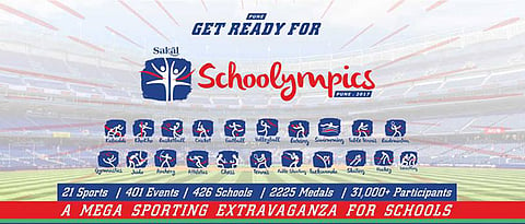 Sakal Schoolympics is back, registrations to start today