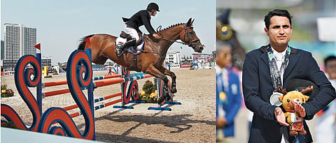 Fouaad prances to Eventing silver medal