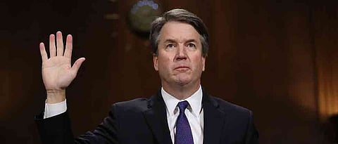 Kavanaugh sworn in as Supreme Court Justice amid protests