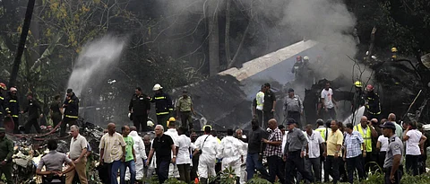 Cuba plane crash kills over 100, 3 survive