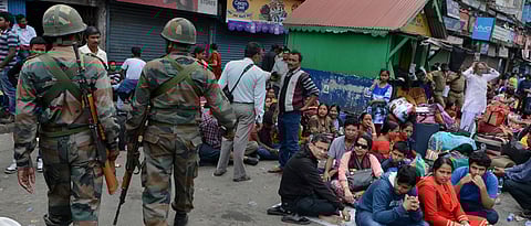 Darjeeling limping back to normal, as Army patrols continue