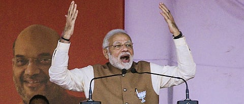 Cong abusing my mother as it lacks strength to fight me, says PM Modi