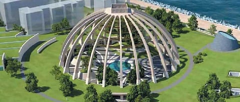 Height of Dr BR Ambedkar’s statue increased by 100 feet to 450 feet